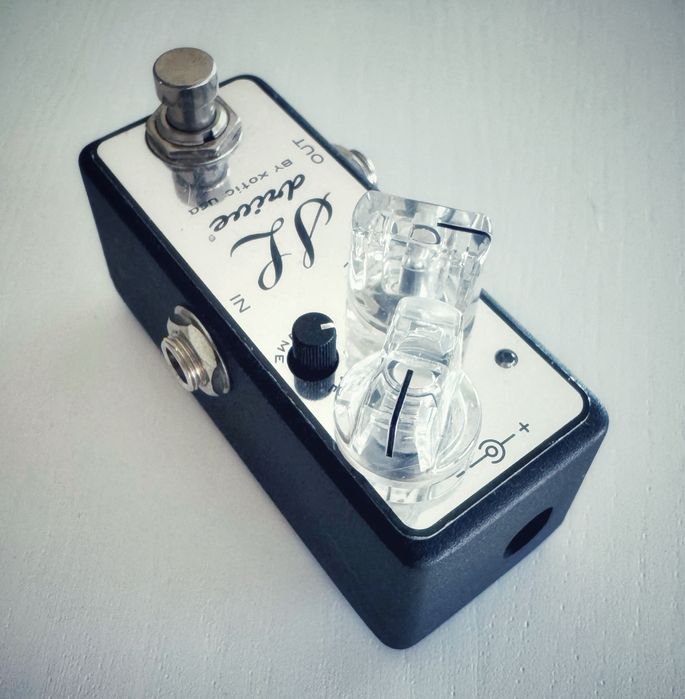 Pedal de Guitarra Xotic SL Drive Ltd Edition Chrome c/ Voltage Doubler