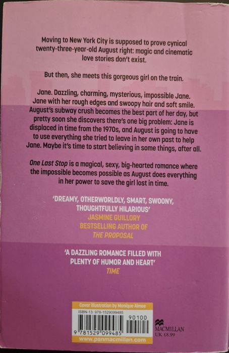 Livro " One Last Stop  "