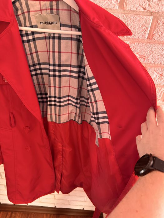 Płaszcz Burberry Red