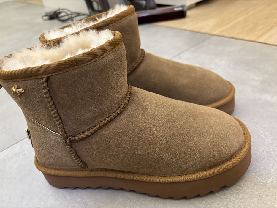 Buty MEXX w stylu ugg emu zimowe ciepłe 38