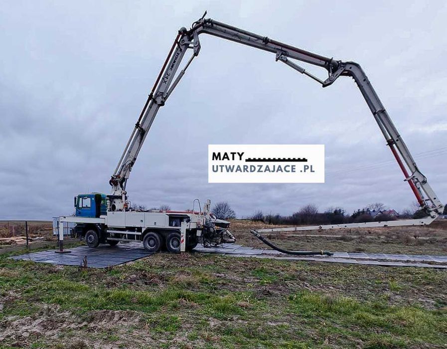 mata drogowa/ utwardzenie terenu / droga tymczasowa /120x80