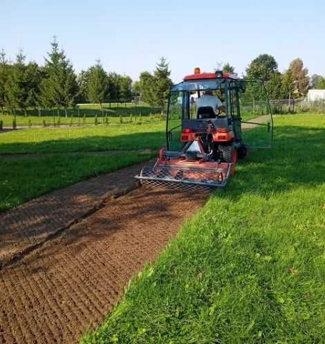 ZIEMIA OGRODOWA Glebogryzarka Separacyjna Wiercenie studni głebinowa