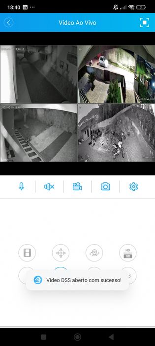 Sistema CCTV c/ gravação