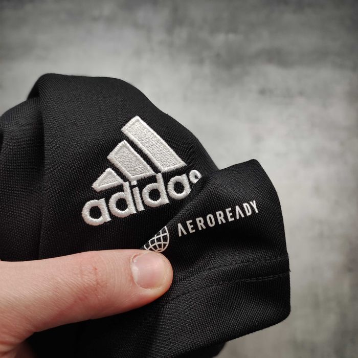 MĘSKA Bluza PREMIUM Suwak Active Czarna Adidas Aero ClimaCool Gym