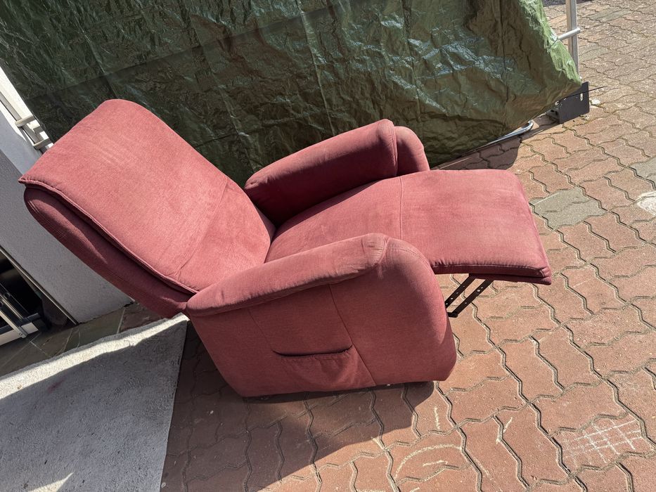 Fotel rozkladany- transport