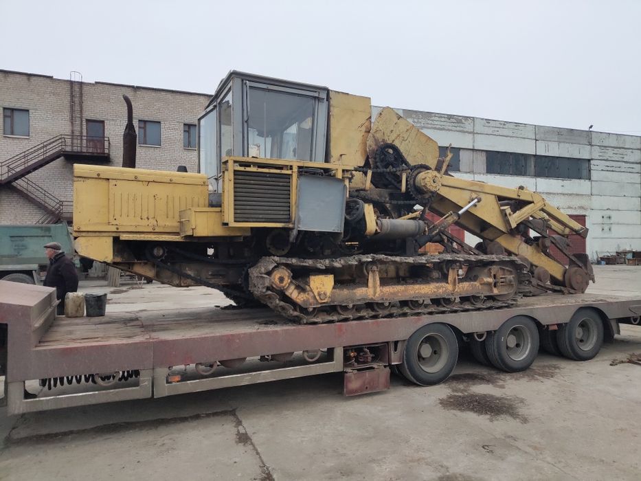 Траншейный гусеничный экскаватор ЭТЦ-202 , траншеєкопач, барова, бара