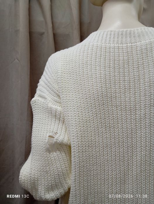 Vestido/camisolão de malha