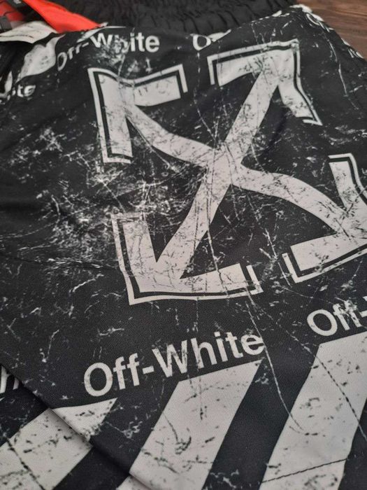 M (48) OFF-WHITE плавальні шорти офф вайт плавки шорты белые пляжные
