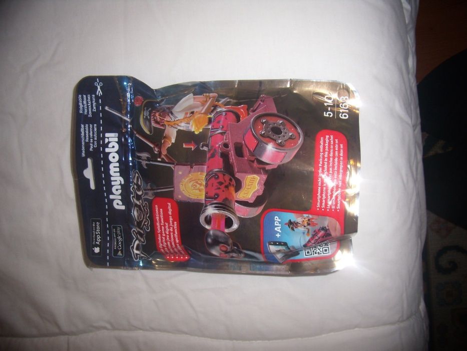 Playmobil- pirata com canhão interativo- embalagem selada