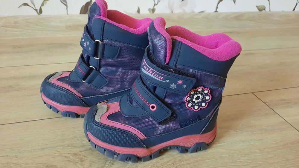 Сапоги зимові для дівчинки