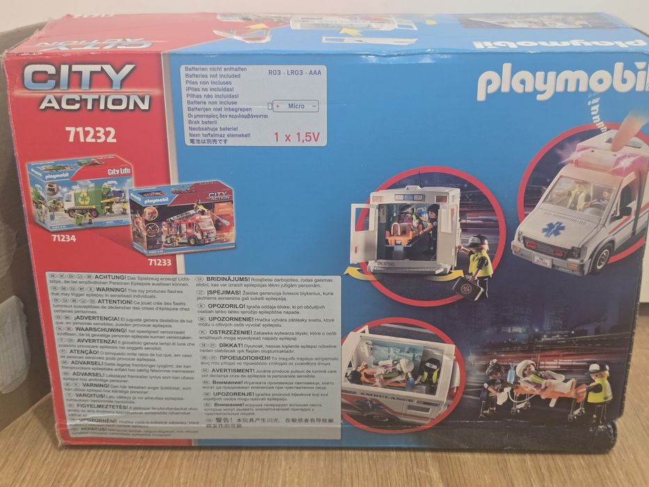 Playmobil ambulância city action