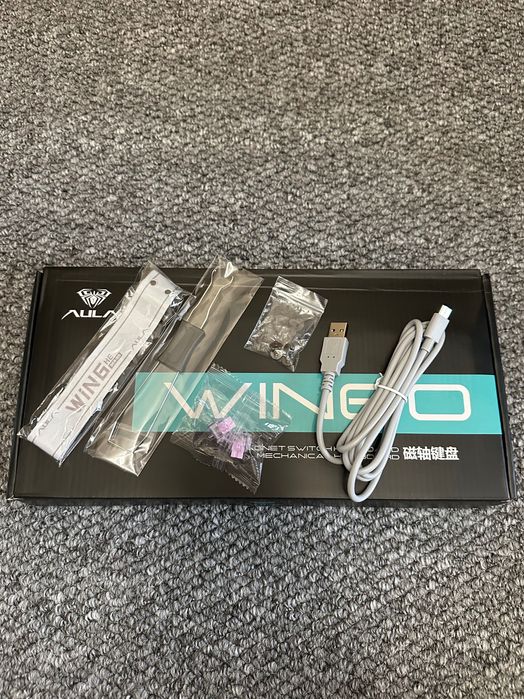 РОЗПРОДАЖ! Нова Магнітна Клавіатура Aula Win60HE Max