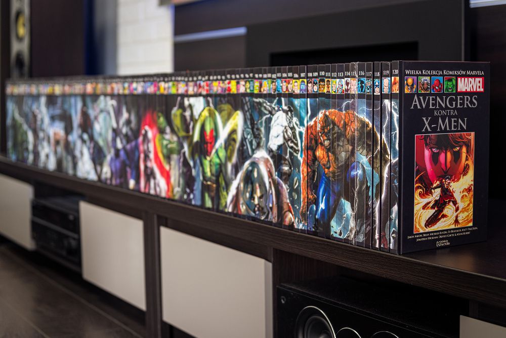 WKKM Wielka Kolekcja Komiksów Marvela 120 tomów(1-120) stan:NIECZYTANE