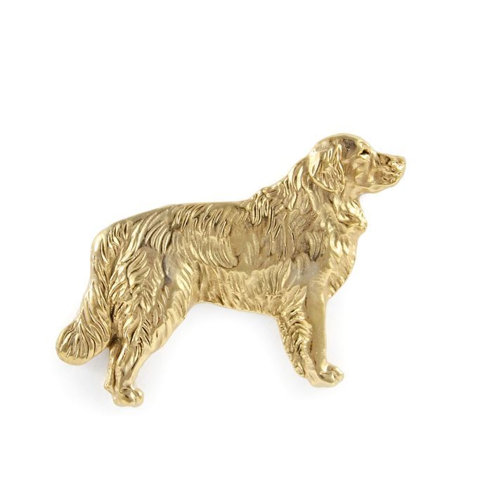 Golden Retriever pin pozłocony Art-Dog