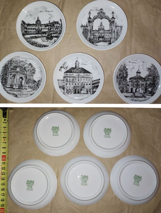 Тарелки, блюдца, D 100 mm. Сохранность. made in Germany