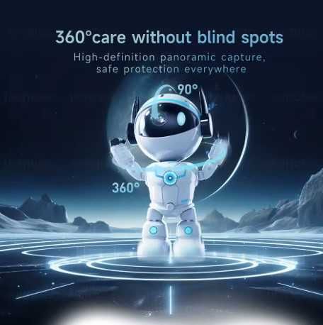 Robot Wireless IP Camera QC01 – Novo - Envio Gratuito