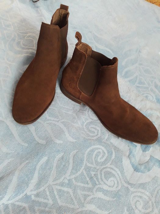 Челси мужские натуральная замша 43. Профилактика