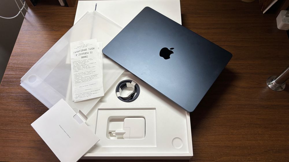 Гарантія до 8.03.2026 ± Apple MacBook M3 16/256 gb ± 112 циклів