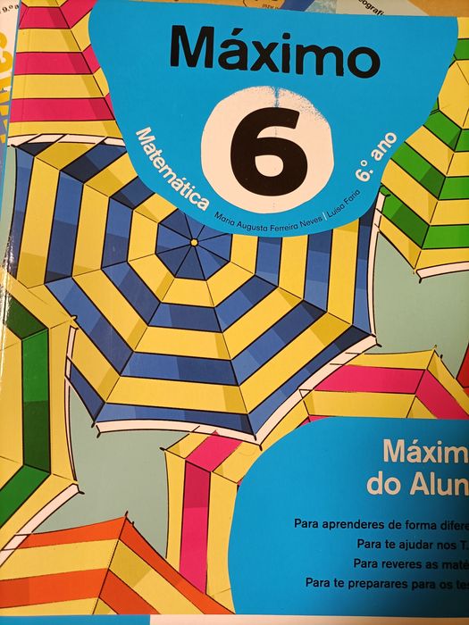 Livro de fichas 6⁰ ano,usados em bom estado