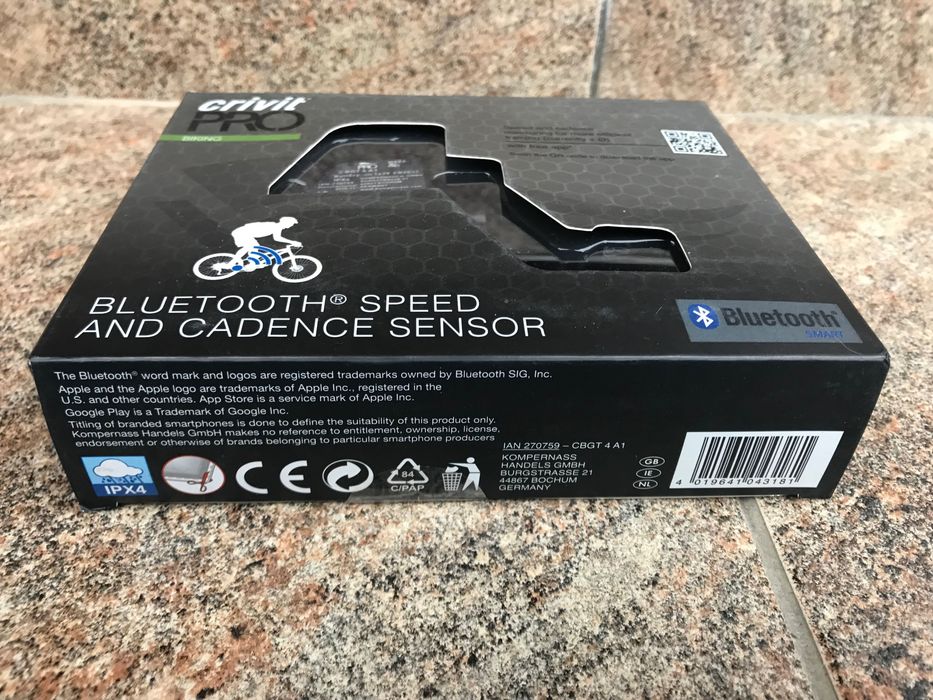 Велокомпʼютер Crivit Pro Bluetooth Bike