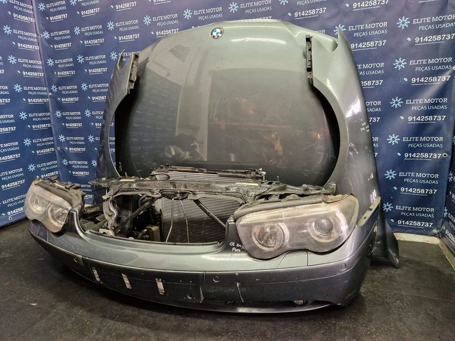Frente completa usada BMW SERIE 7 E65 740i capot parachoques oticas