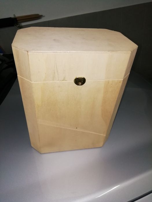 Caixa para decoupage com urso de peluche