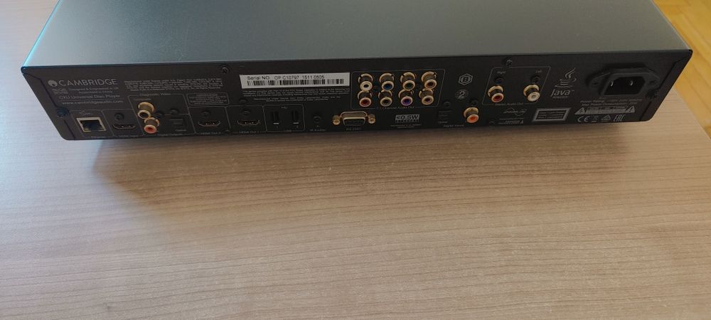 Odtwarzacz blu-ray SACD DAC Cambridge Audio CXU