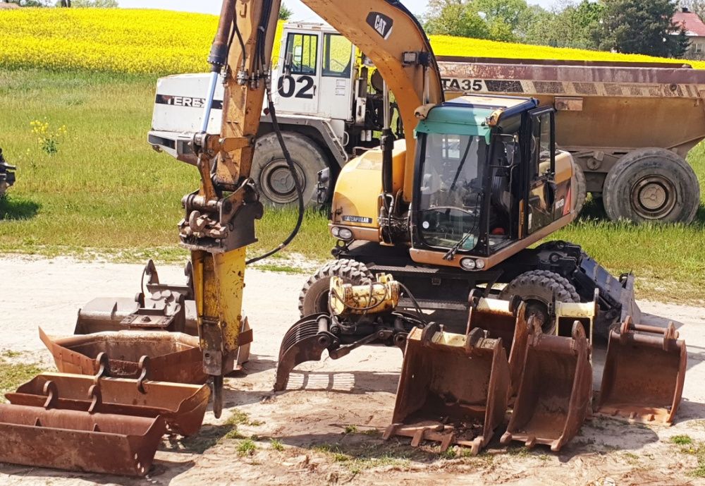 caterrpillar cat 318d 315 , 313d 316 łyżka skarpowa do rowów kopiąca