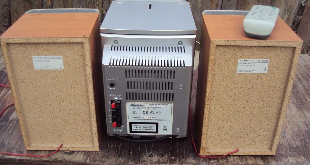 SONY CMT-NEZ3 Hi-Fi MP3 музыкальный центр