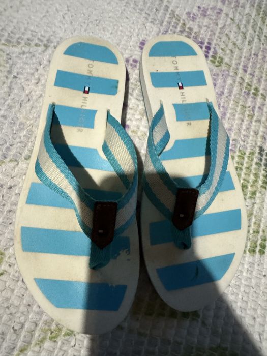 Klapki 2 sztuki tommy hilfiger