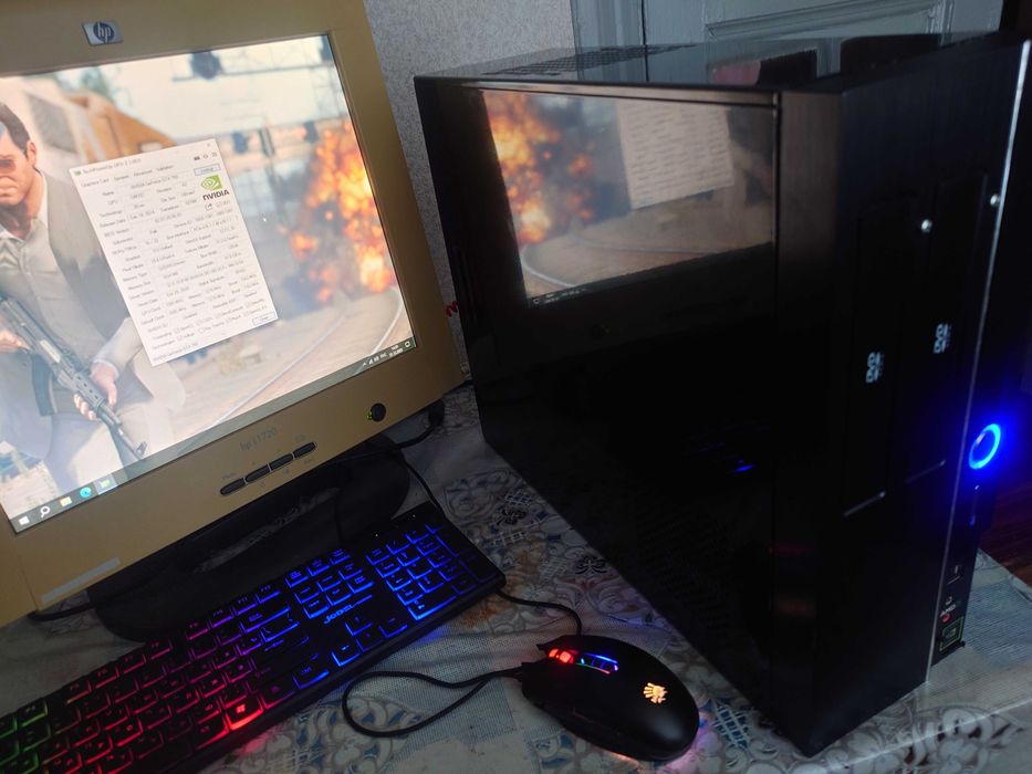 Игровой ПК 4 ядра, ddr3 8gb, GTX 750, hdd400