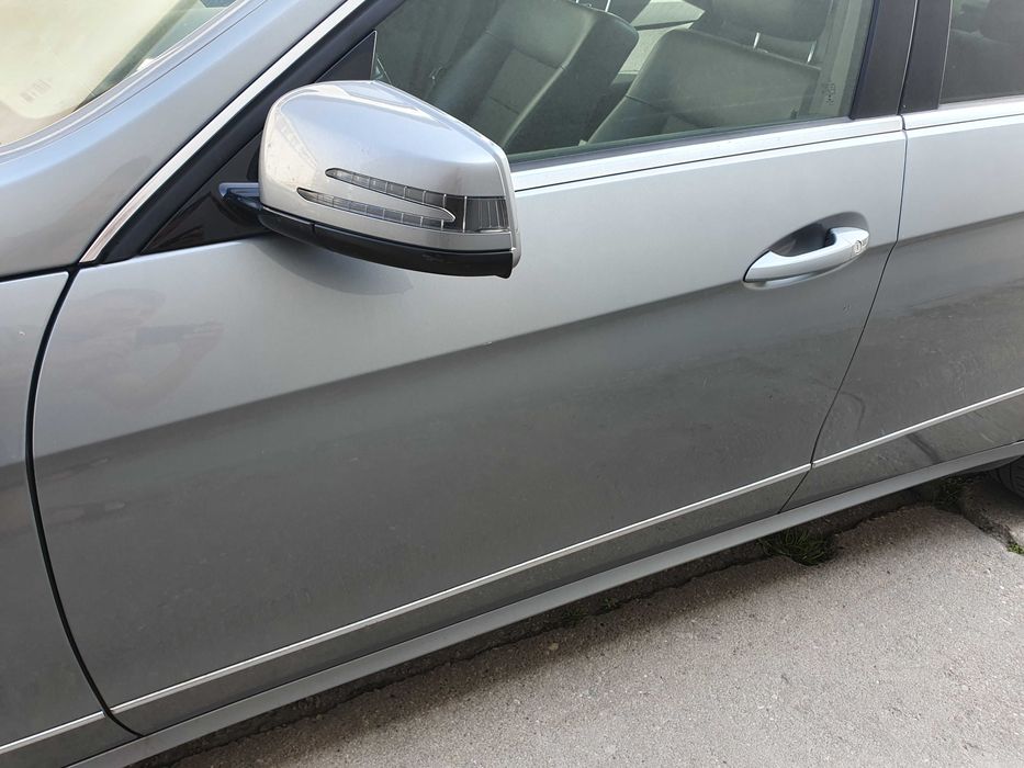 Mercedes E klasa  W212 Palladium Silver 792 drzwi lewe przód tył