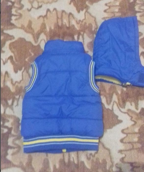 Желетка на хлопчика 9-12міс