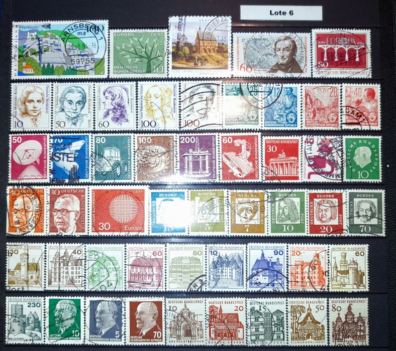 Vários Lotes - 50 Selos Alemanha