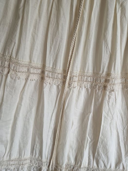 Lamiar spódnica boho nowa koronka śmietankowa długa mihos włoska