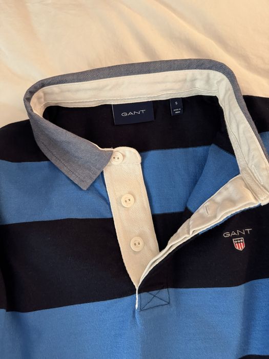Gant camisola polo (heavy rugger) às riscas S