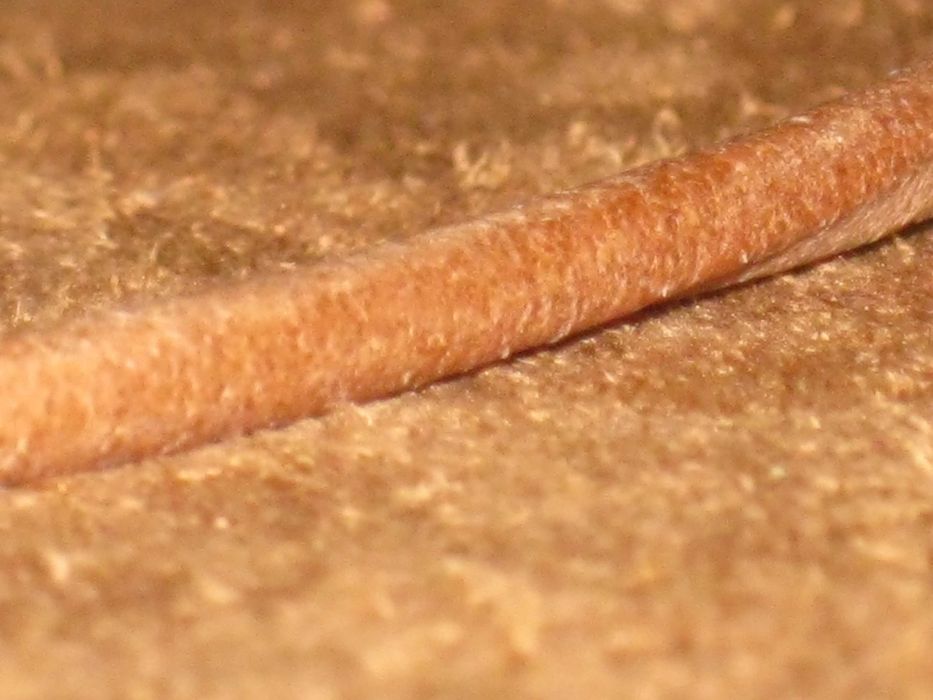 Volta-Fio  Couro C/Aço Cirúrgico 316 L ( Aço inoxidável 316L )