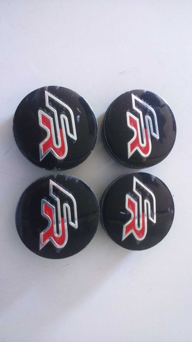 Centros/tampas de jante completos SEAT com 56, 60, 63, 65 e 68 mm
