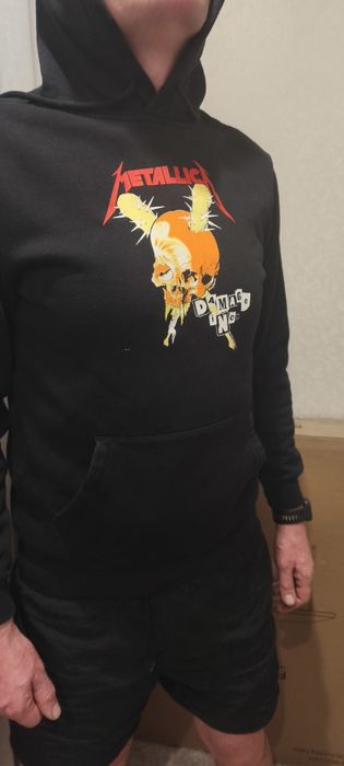 Худі Metallica H&M, оригінал, S — ідеальний стан