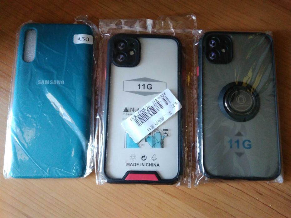 бампери для телефона - 3 шт