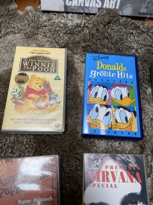 Vhs касета в твердой коробке kamasutra