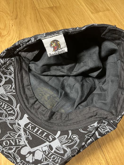 Берет Ed Hardy зі стразами