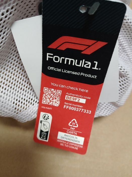 Czapka z daszkiem F1