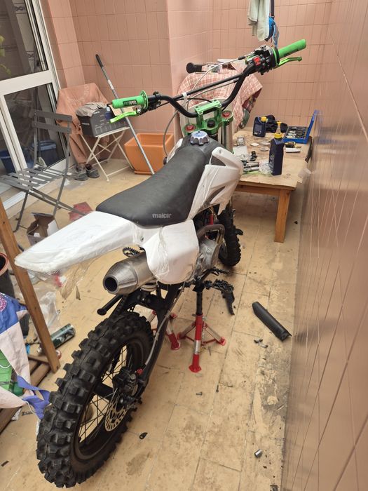 Pit bike malcor 125cc restaurada