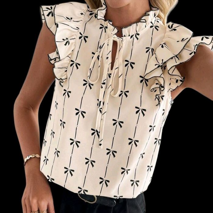 Piękna cudna elegancka bluzka bluzeczka na wiosnę lato wakacje do prac