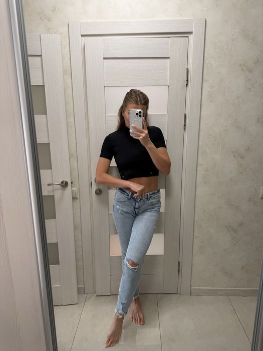 Джинсовые штаны H&M