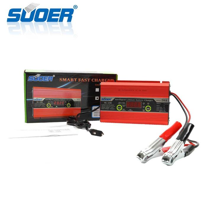 Зарядное устройство ML-20B для аккумуляторов LiFePO4, SLA, AGM 14,6V