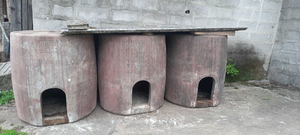 Cubas em Cimento Vidrado