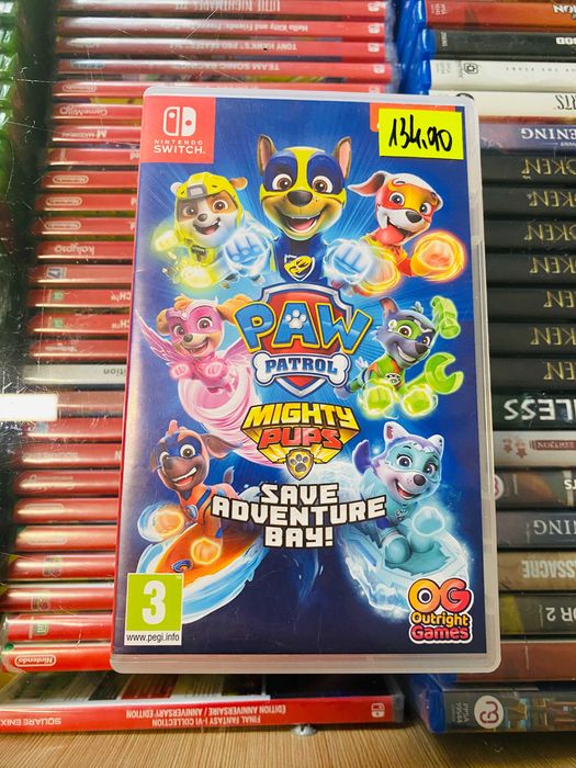 PAW Patrol: Mighty Pups Save Adventure Bay [Switch]