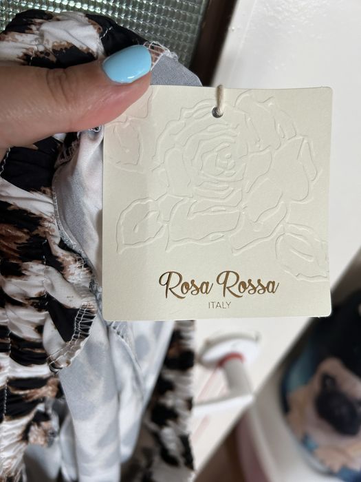 Rosa rossa wloskie spodnie 44/46